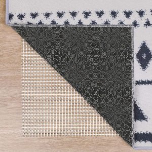 Area Rug Gripper Pad For Hard Floors, Provides Protection and Cushion for Area Rugs