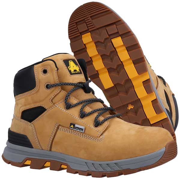 AS261 Amblers Safety Crane S3 Hro Src  Leather with Athletic Sole Boots