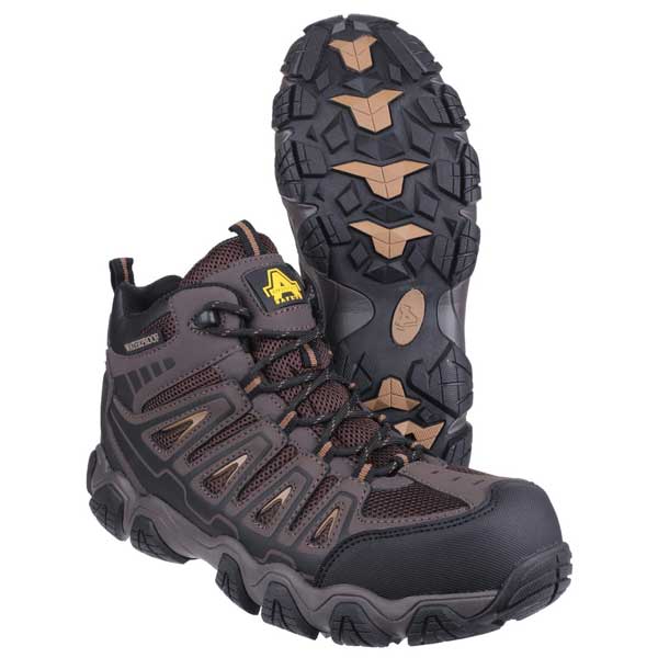 AS801 WP Non-Metal Lightweigth Safety Hiker Shoe