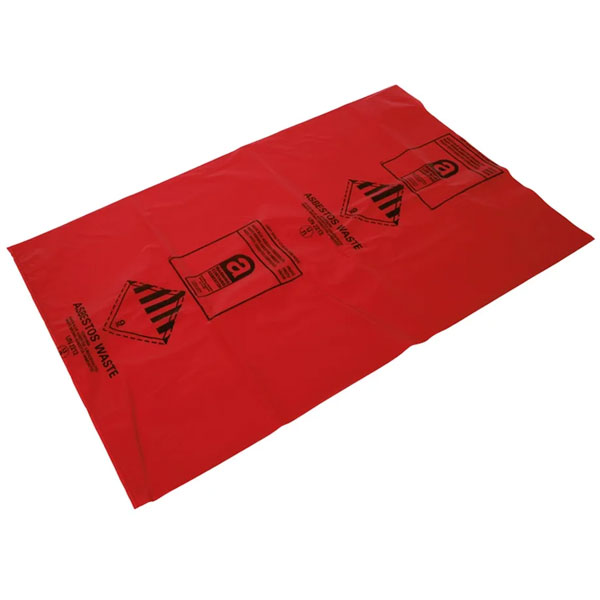 Asbestos Bag Red