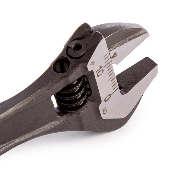 Precision Hardened and Anti-Corrosion Treated Bahco Adjustable Wrench 4 Inches with 110mm - 13mm Jaw Capacity