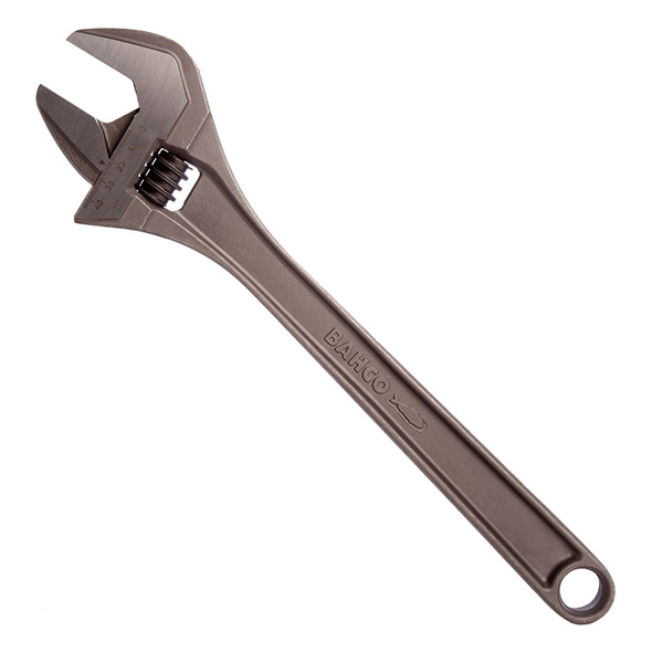 Bahco Adjustable Precision-Hardened Wrench 15 Inches with 44mm Jaw Capacity