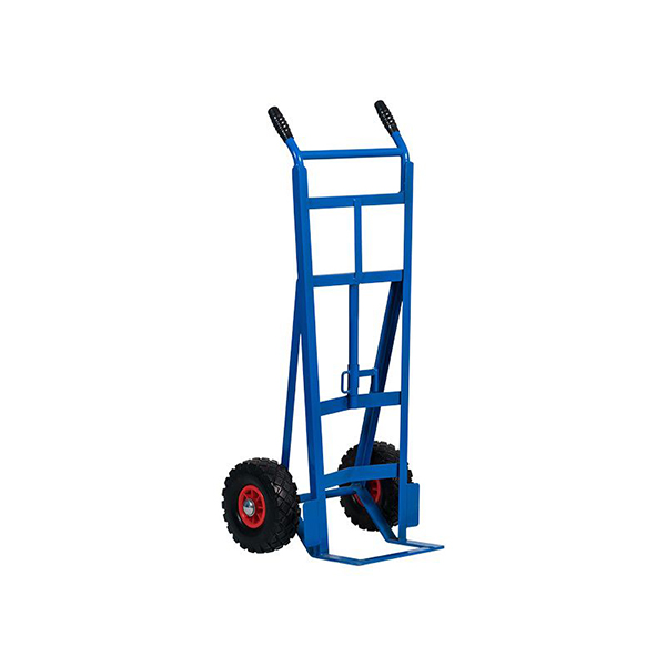 Heavy-duty Blue Frame Trolley For Cargo Transportation