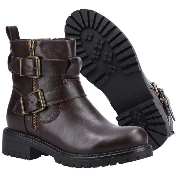 Biker Boots Premium Vegan Leather 