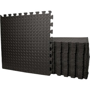 Black Anti Fatigue Comfort Mat With 15mm Thickness