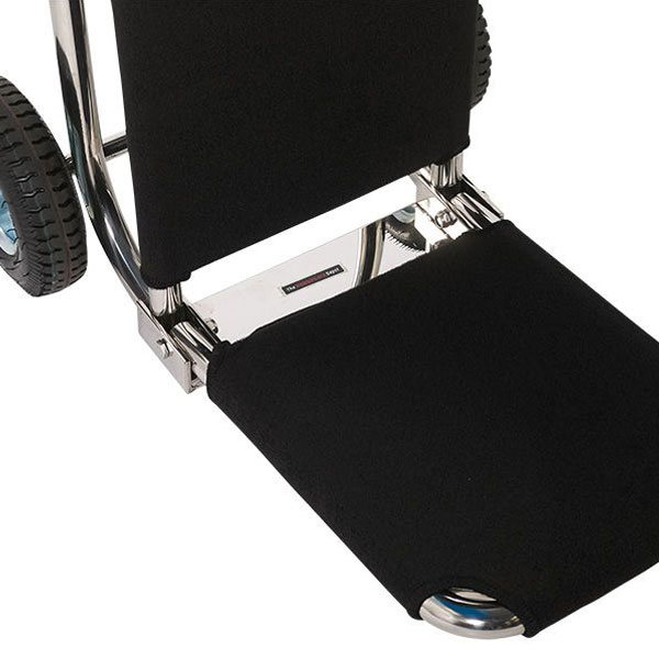 Black Carpet Stainless Steel Sack Truck