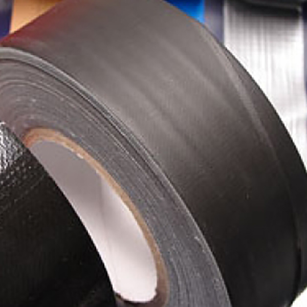 Black Pro Grade Gaffer Tape Peelable Low Tack 