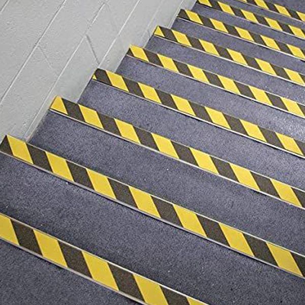 Black & Yellow Heavy Duty Warning Safety Tape, Adhesive Hazard Floor Marking Tape