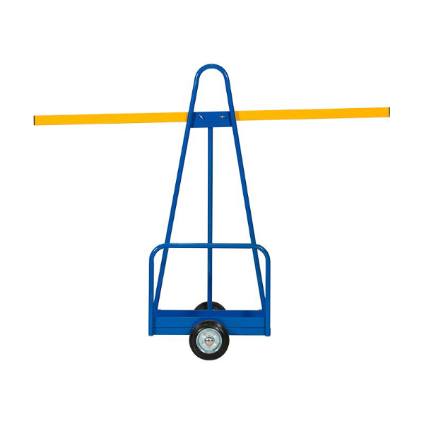 Blue Durable Plasterboard Steel Trolley- 150kg Capacity