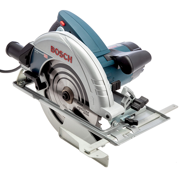 Bosch Solid Robustness Hand Held Circular Saw with Dust Extraction Adapter 