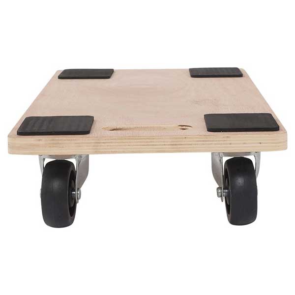 Brown Wooden Dolly with 200kg Capacity