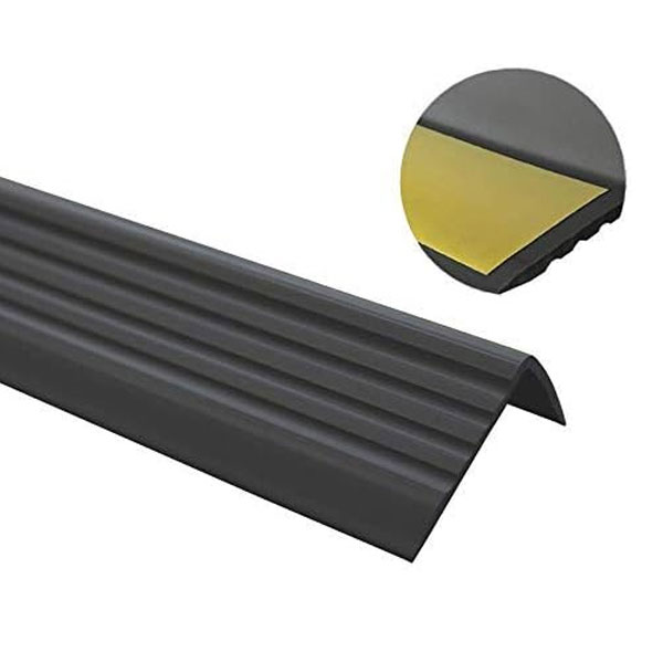 Bullnose Self Adhesive Stair Nosing 40mm x 25mm Rubber Angle Step Edge