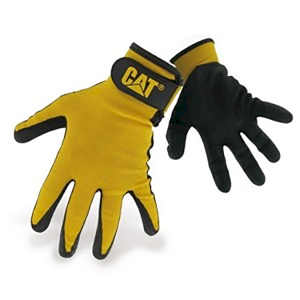 Cat 17416 Nylon Lined Nitrile Gloves with Adjustable Strap 