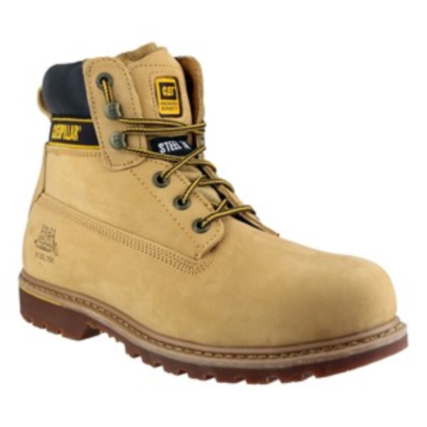 Cat Holton Slip Resistant Safety Work Boots