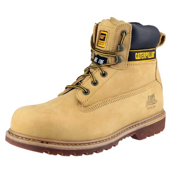 Cat Holton Slip Resistant Safety Work Boots