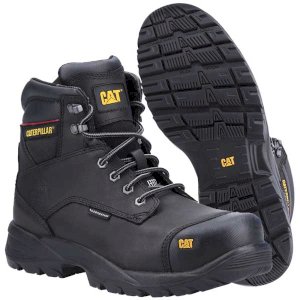 CAT Men's  Footwear Spiro New S3 Safety Boots Black