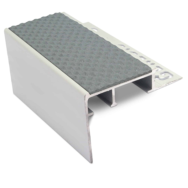 Ceramic Tile-In Nosing For 12.5mm Flooring Non Slip Tredsafe Heavy Duty
