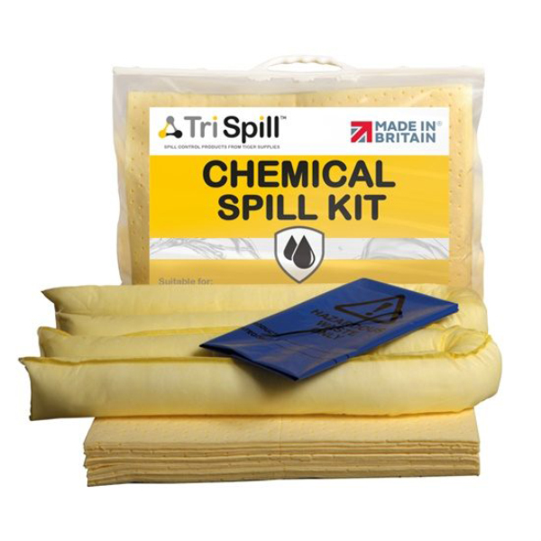 Chemical Spill Kit Suitable For All Acids And Caustic Materials