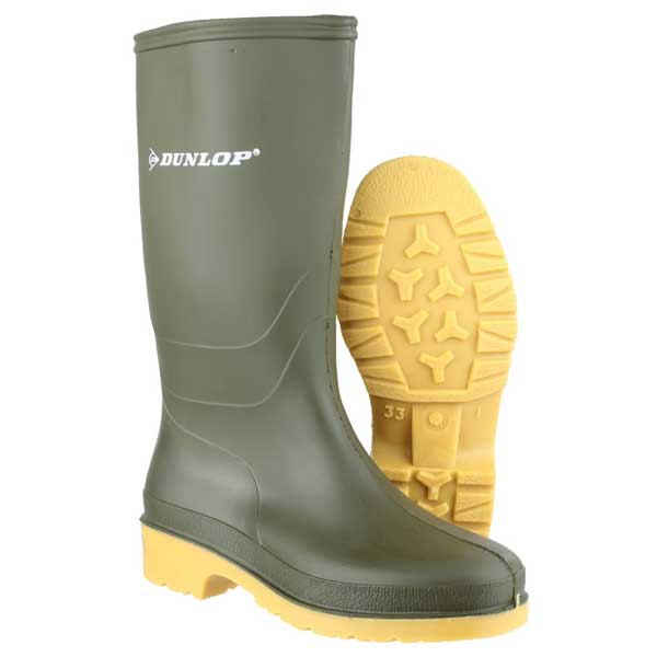 Children's Full-Knee Wellington Safety Boots