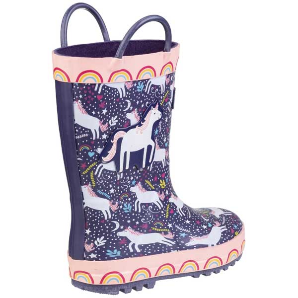 Children's Sprinkle Playful Pull-On Welly