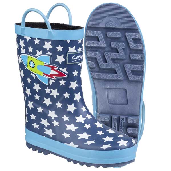 Children's Sprinkle Playful Pull-On Welly