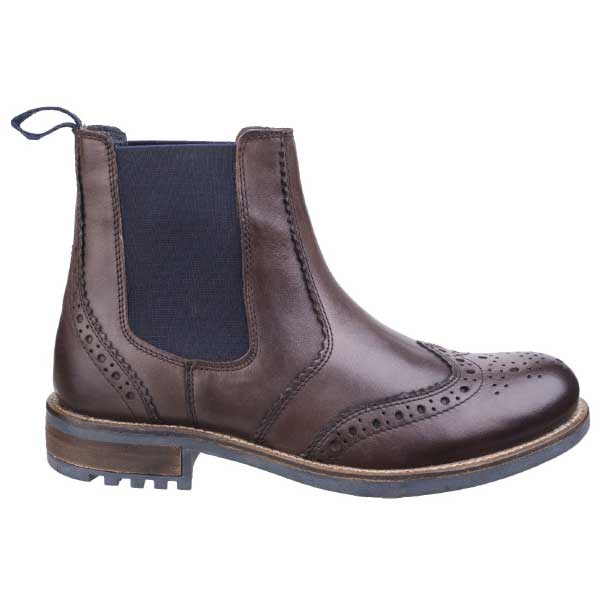 Cirencester Classic Leather Chelsea Brogue