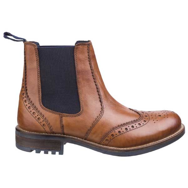 Cirencester Classic Leather Chelsea Brogue