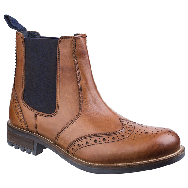 Cirencester Classic Leather Chelsea Brogue