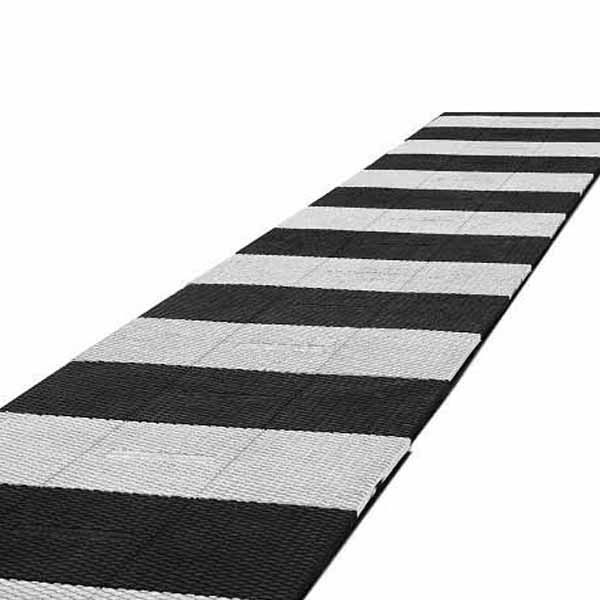 Clear Path Oxford Plastic Temporary Pedestrian Crossing Mat