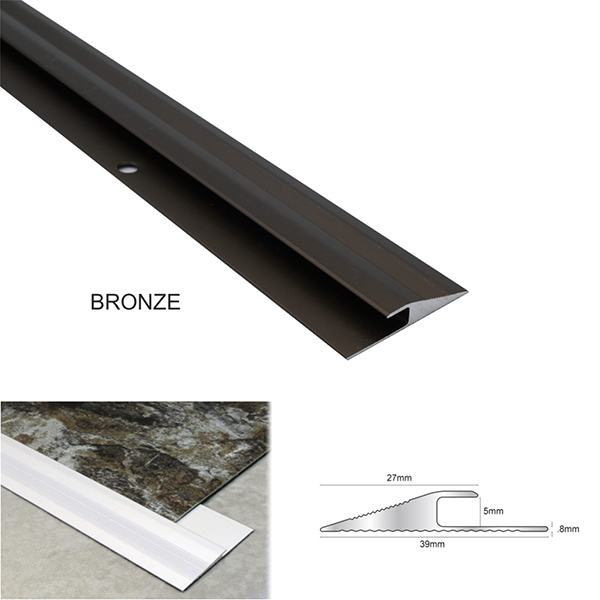 Click Vinyl Flooring Edge Profile Reducer Trim Threshold Door Bar Lvt