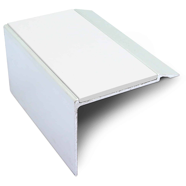 Commercial Stair Nosing Edge Trim 72mm x 55mm With Non-Slip PVC Insert