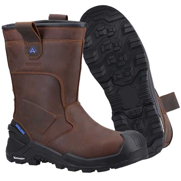 Conqueror S3 WR HRO SRC AS983C Metal Free Rigger Safety Boot