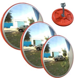 Convex Safety Mirror 130 Degree Wide Angle Blind Spot Mirror for Home Office Outdoor Garage