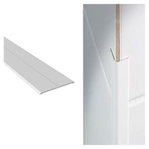 Corner Wall Protector White Plastic Flexi Protection Angle