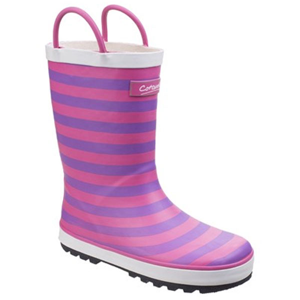 Cotswold Captain Stripy Wellington Boots