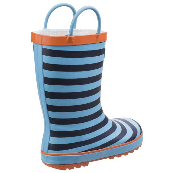 Cotswold Captain Stripy Wellington Boots