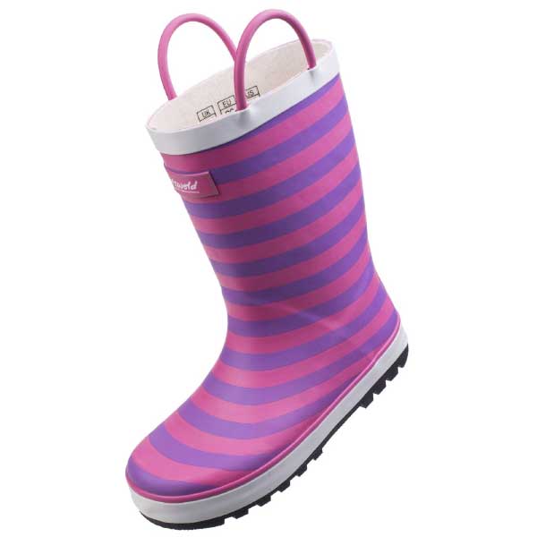 Cotswold Captain Stripy Wellington Boots