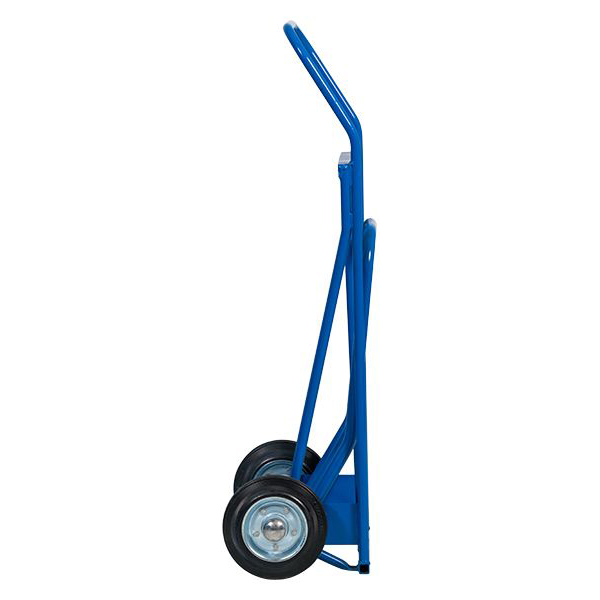 High Quality Foldable Blue Delivery Trolley