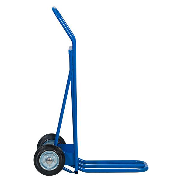 High Quality Foldable Blue Delivery Trolley