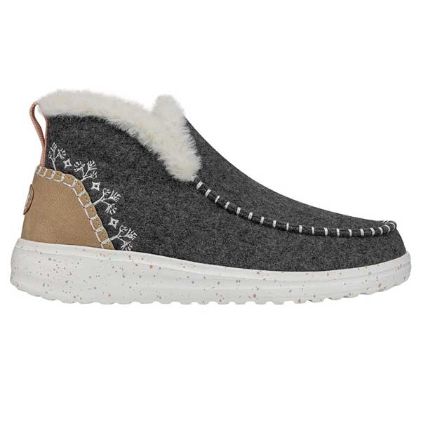 Denny Wool Faux Shearling Boots