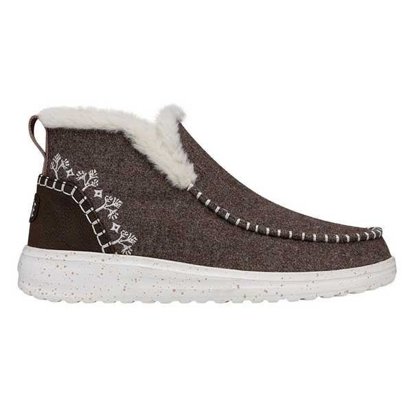 Denny Wool Faux Shearling Boots