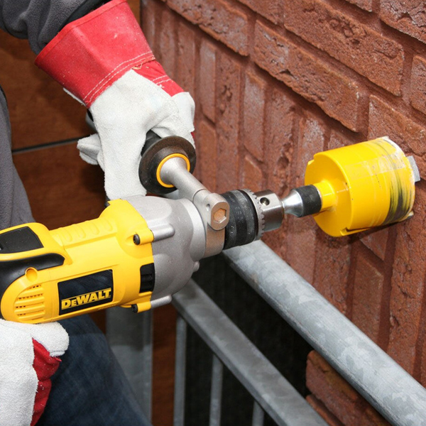 Dewalt Heavy-Duty Steel Chuck Diamond Drill (240V)