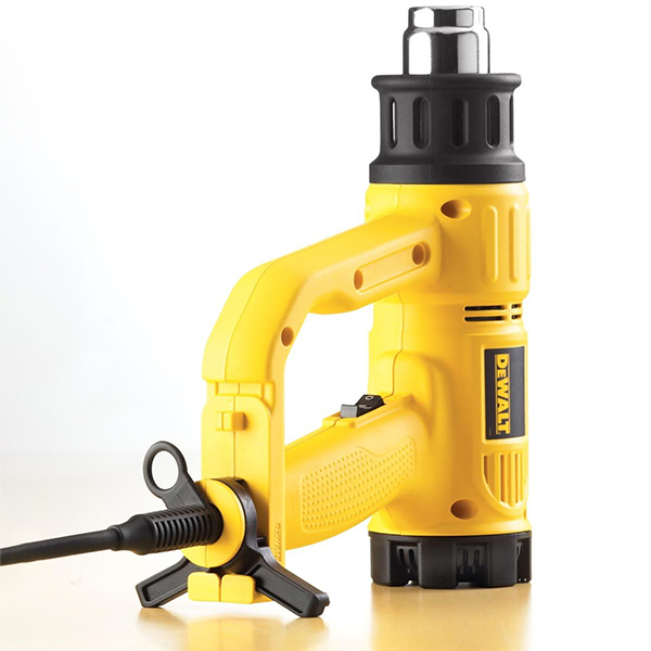 Dewalt Heat Gun With Dual Air Flow & Fishtail Surface Nozzle (240V)