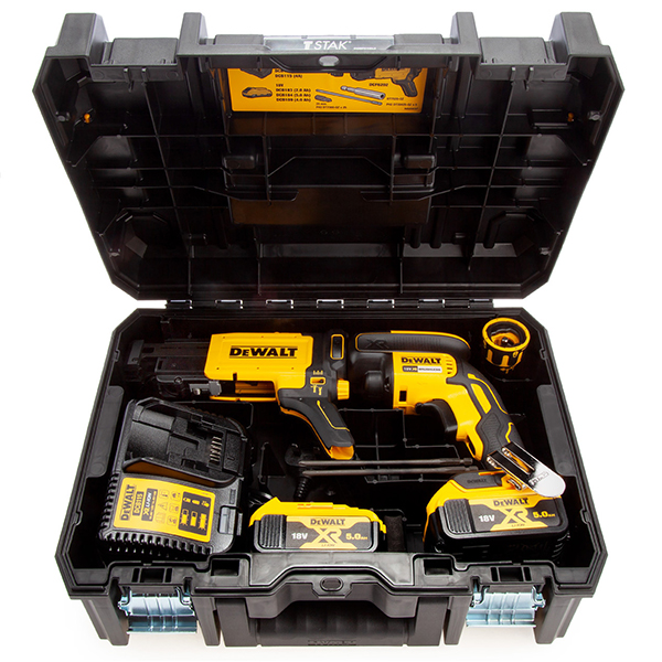 Dewalt Multi-voltage XR charger Brushless Collated Drywall Screwdriver