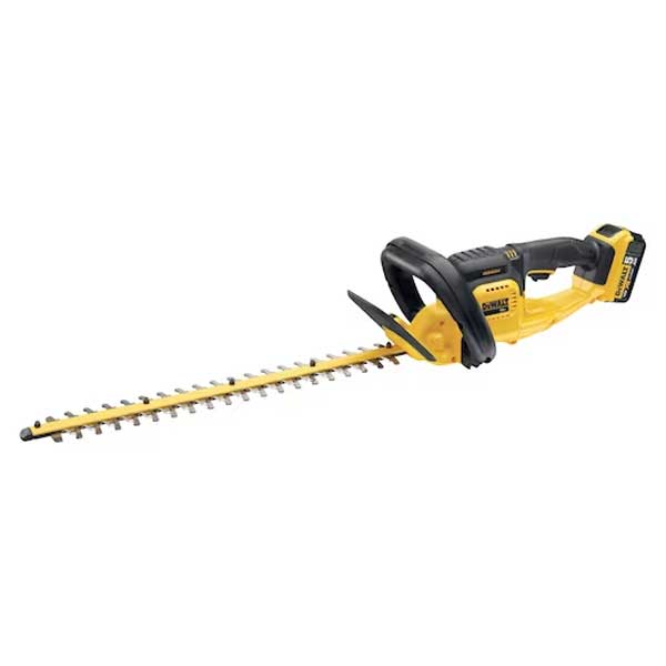 Dewalt DCM563P1 18V XR Cordless Hedge Trimmer (1 x 5.0Ah Battery)