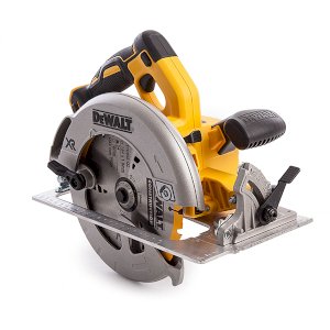 Dewalt Brushless Circular Saw With Blade Spanner & Dust Extraction Spout 