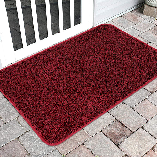 Dirt Trapper Doormat Non Slip Entrance Rug for Front Door Super Absorbent