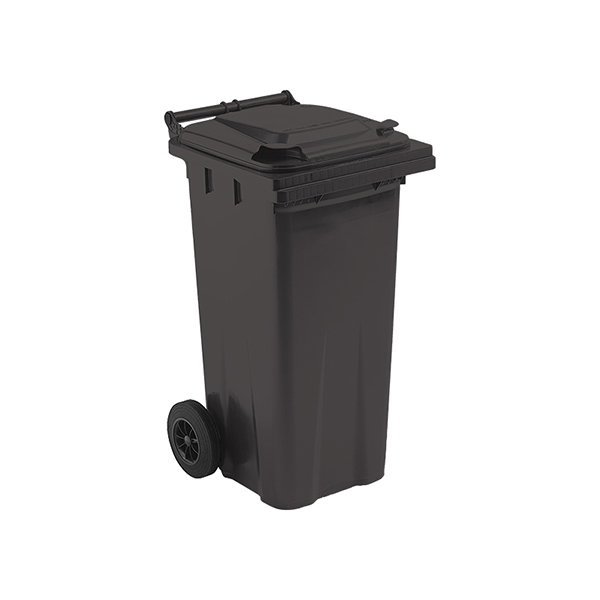 140 Liter High Density Polyethylene 2 Wheeled Waste Storage Bins