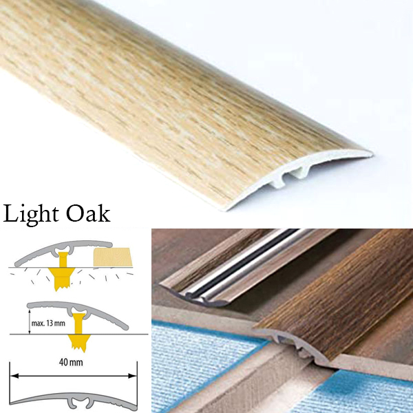 Door Edging Floor Trim Threshold Self-Adhesive Wood Effect