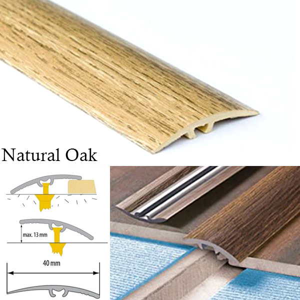 Door Edging Floor Trim Threshold Self-Adhesive Wood Effect